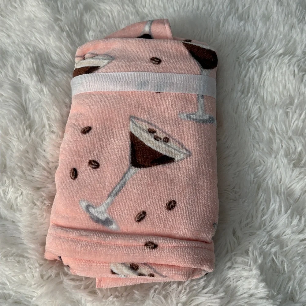 Deborah Connolly Designs Pink Hand Towel